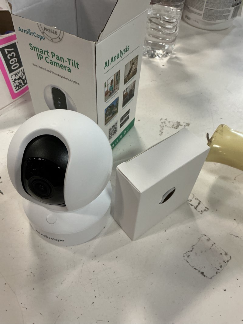 Condition photo showing Good Condition for Pet Camera, 2K HD Dog Camera with Phone APP, 360° Pan/Tilt View Puppy Cam, One Click Call for Baby Monitor, MagivPix Night Vision,Motion Tracking Alarm with Cloud/Local SD,Home Indoor Security Cam 1 Pack