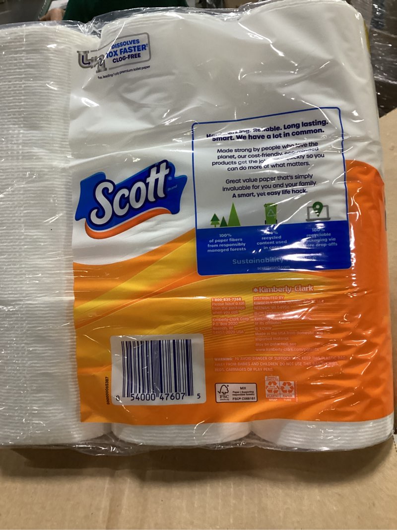 Condition photo showing New/Like New for scott comfortplus 1-ply toilet paper - 36 rolls