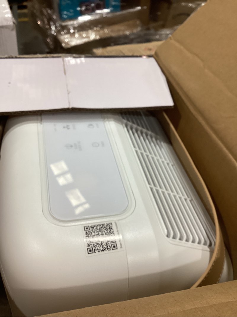 Condition photo showing As Is for knka 2500 sq.ft dehumidifiers for home with drain hose max 34 pints, dehumidifier for basement, bedroom, bathroom, large room, three modes, intelligent humidity control, dry clothes, 24hr timer