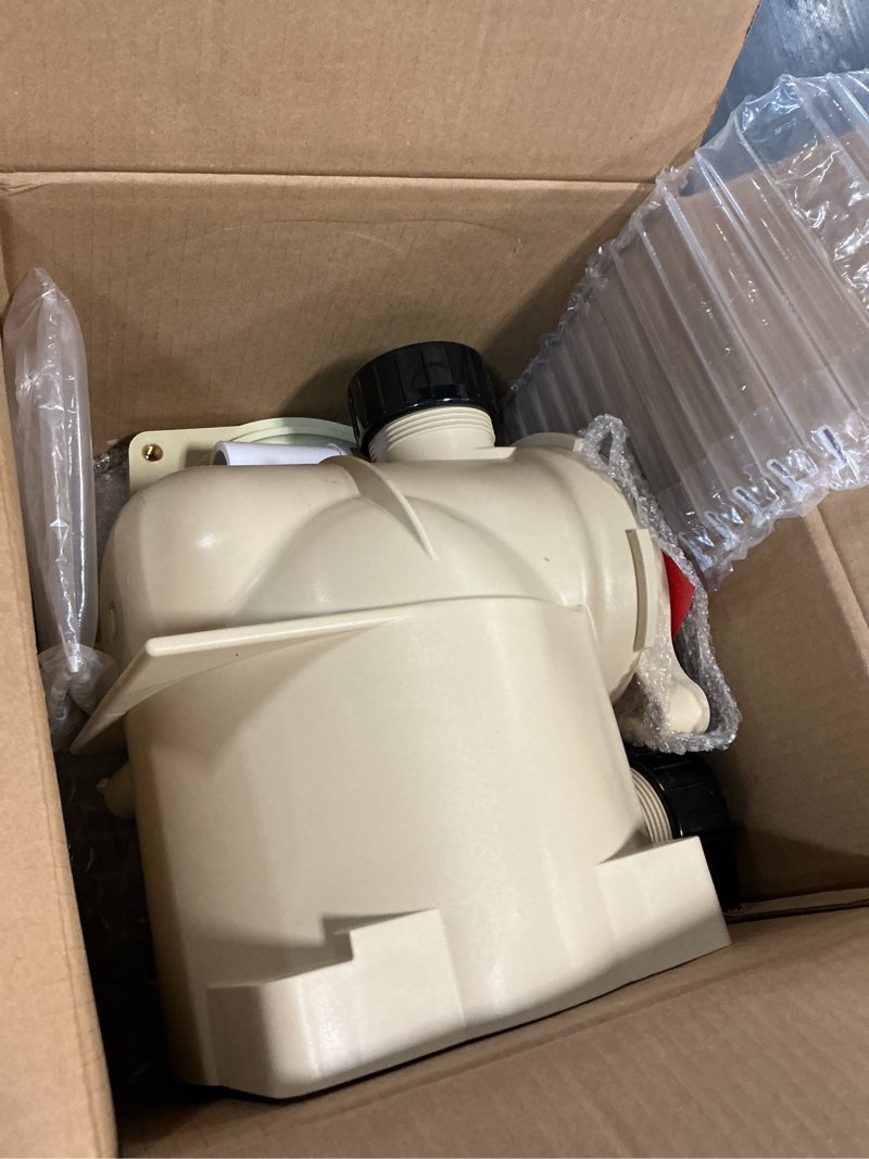 Condition photo showing Good Condition for 353010 volute assembly w/housing & lid & locking ring & basket & unions & seal plate compatible with pentair superflo pool pump, for pool and spa inground pump, almond