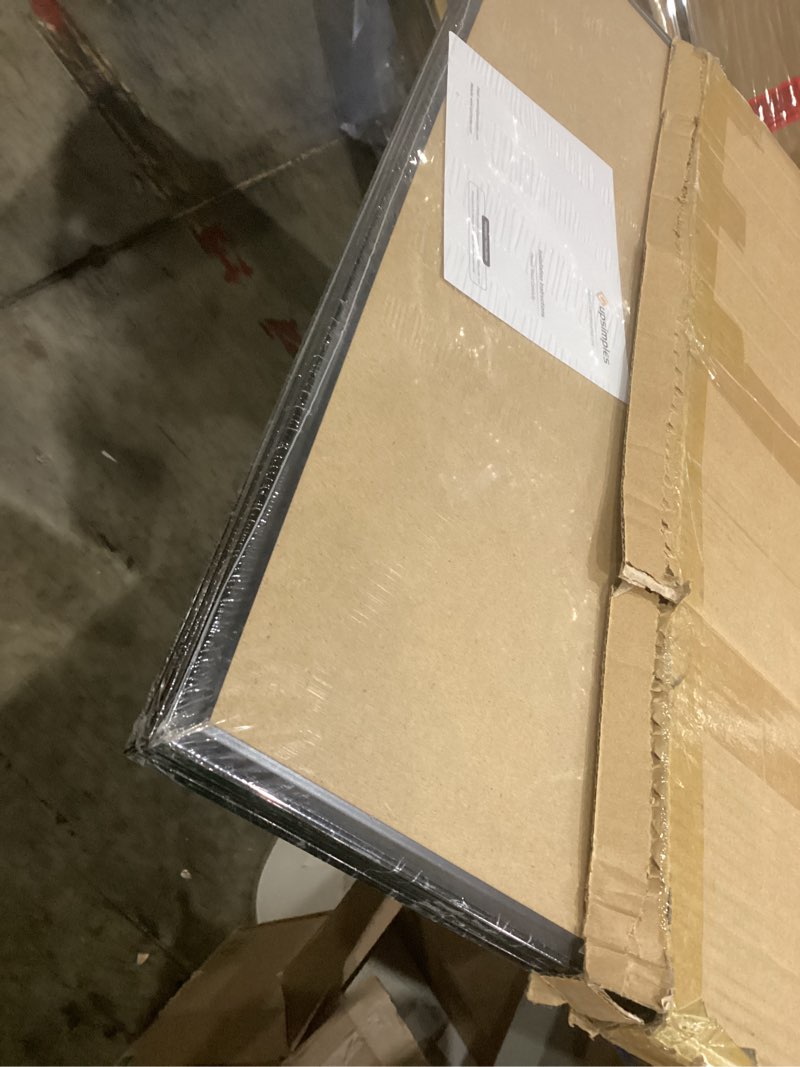 Condition photo showing New/Like New for upsimples 24x36 poster frame black 3 pack, scratch-proof picture frames 24 x 36 for photo gallery - slide-in strips, horizontal or vertical wall mounting black 24x36