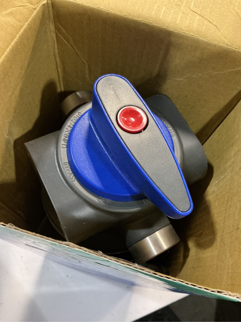Condition photo showing Good Condition for culligan wh-s200-c whole house water filter housing – 3/4" inlet/outlet, standard duty, sediment filtration system, clear housing, pressure relief valve, nsf certified 3/4 inch clear