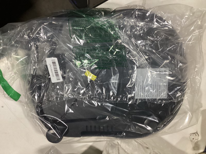 Condition photo showing As Is for Nekteck Foot Massager with Heat, Shiatsu Heated Electric Kneading Foot Massager Machine for Neuropathy, Plantar Fasciitis, Feet Massage for Pain Relief, Circulation, Valentines Gifts for Man Woman Her Black