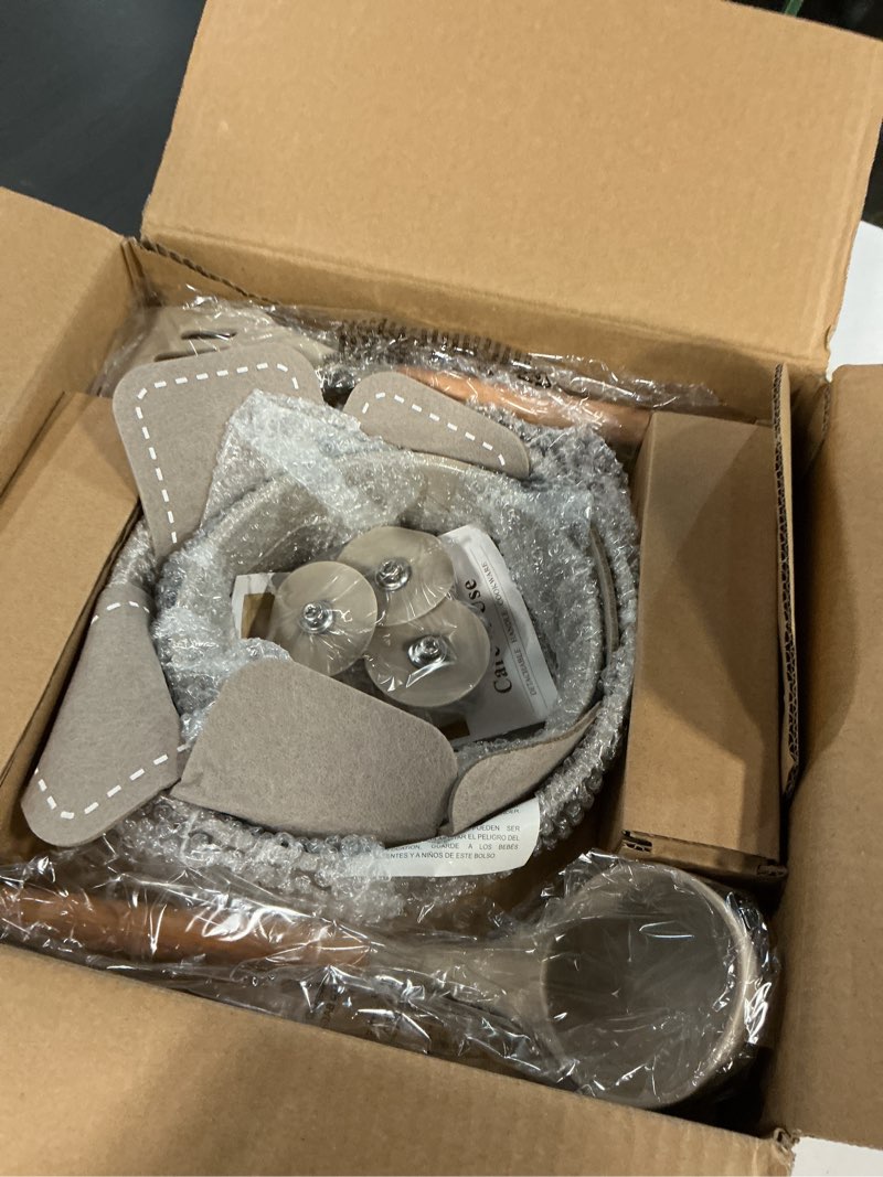 Condition photo showing New/Like New for Chef Power Ceramic Nonstick Pots and Pans Set 19 Piece with Detachable Handle, Induction Dishwasher Oven Safe Cookware Set, RV Kitchen Set Removable Handle, Mocca Taupe