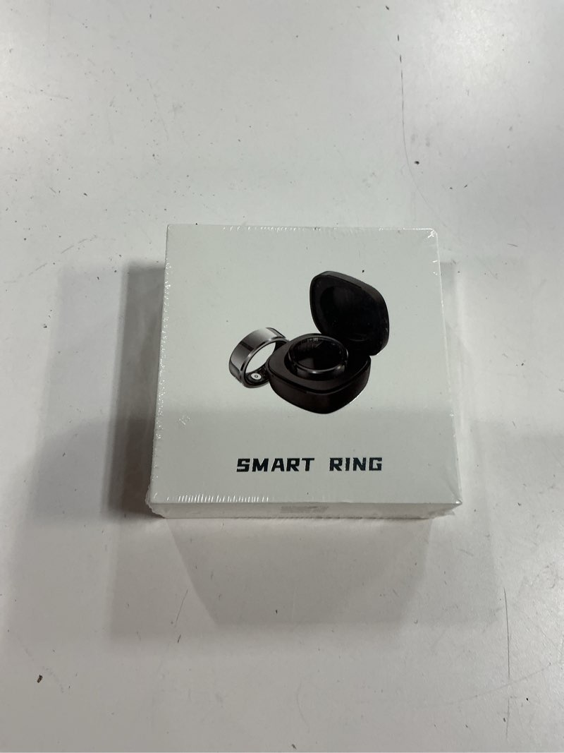 Condition photo showing New/Like New for Uaunega Smart Ring for Women Men,IP68 Waterproof Wearable Fitness Tracker with Sleep Tracking Heart Rate Healthy Monitor Ring Activity Monitoring Steps for iOS Android 11 Black