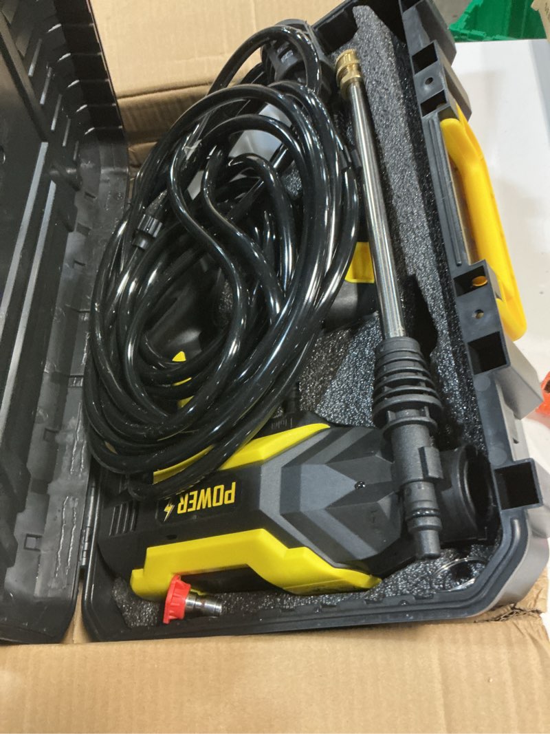 Condition photo showing Good Condition for cordlesspowerwasher zelonpro jet nozzle high pressure hose nozzle for garden hose for car washing, garden cleaning, patio