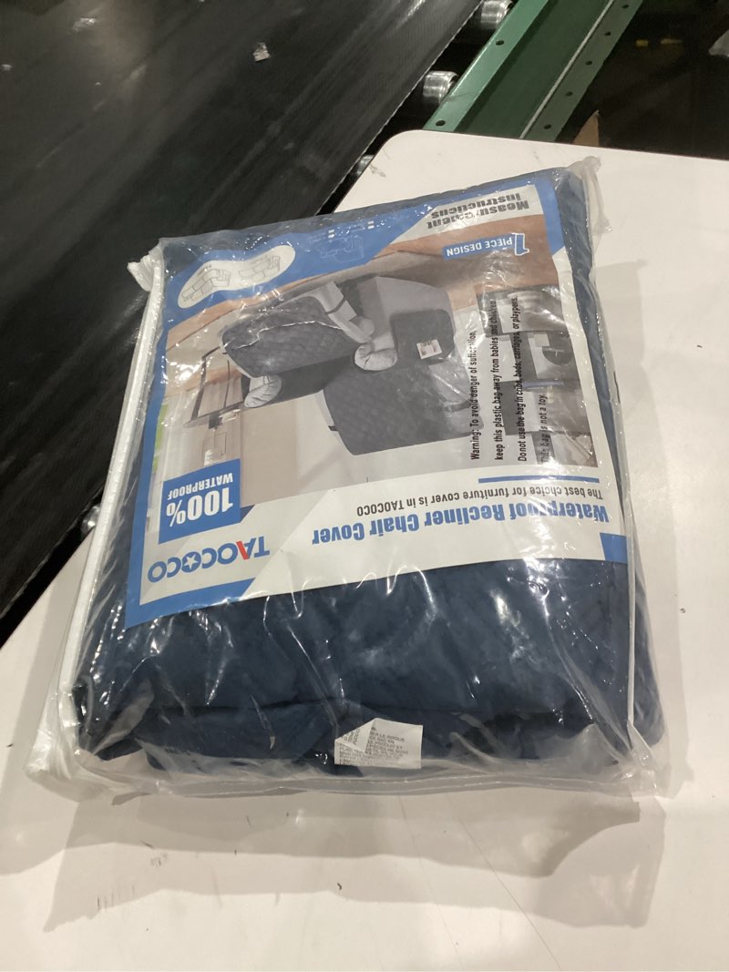 taococo 100% waterproof recliner covers, recliner sofa covers with leg straps, reversible recliner c