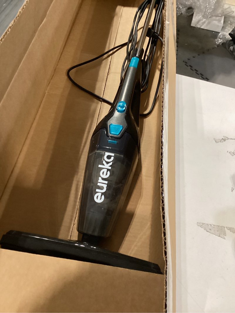 Condition photo showing As Is for Eureka NES215A Blaze 3-in-1 Swivel Handheld & Stick Vacuum Cleaner, Blue