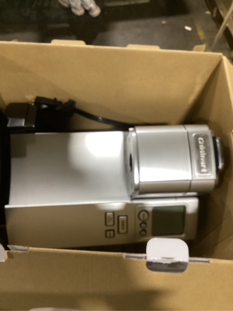 Condition photo showing Good Condition for cuisinart premium coffee makers 1 cup reusable filter cup espresso machine & coffee-maker combos