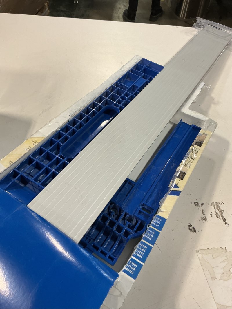 Condition photo showing As Is for Kreg KMA2685 Rip-Cut Circular Saw Guide - Cutting Tool - Guide is Best for Regular (Side-Blade) Circular Saw - Ensure Compatibility Before Use - Woodworking Tools for Home Improvement Jig Saw