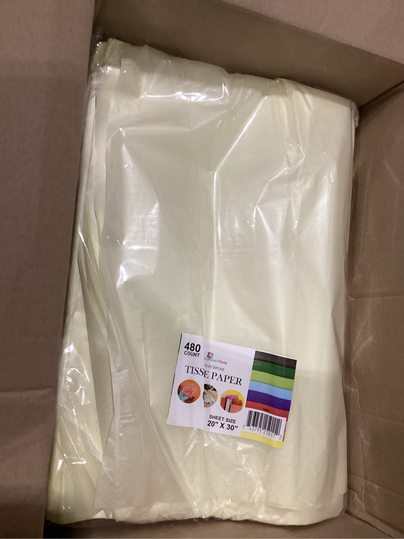 Antique Ivory Tissue Reams (480)