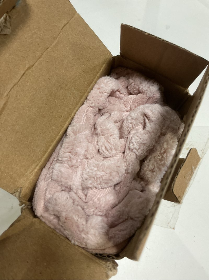 Condition photo showing item condition for MIULEE Pack of 2 Corduroy Decorative Throw Pillow Covers 20x20 Inch Soft Boho Striped Spring Pillow Covers Valentine's Day Modern Farmhouse Home Decor for Sofa Living Room Couch Bed Pink 20" x 20" (Pack of 2) Pink