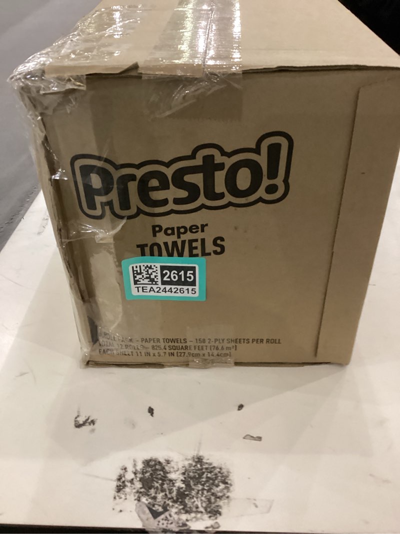 Presto paper towels