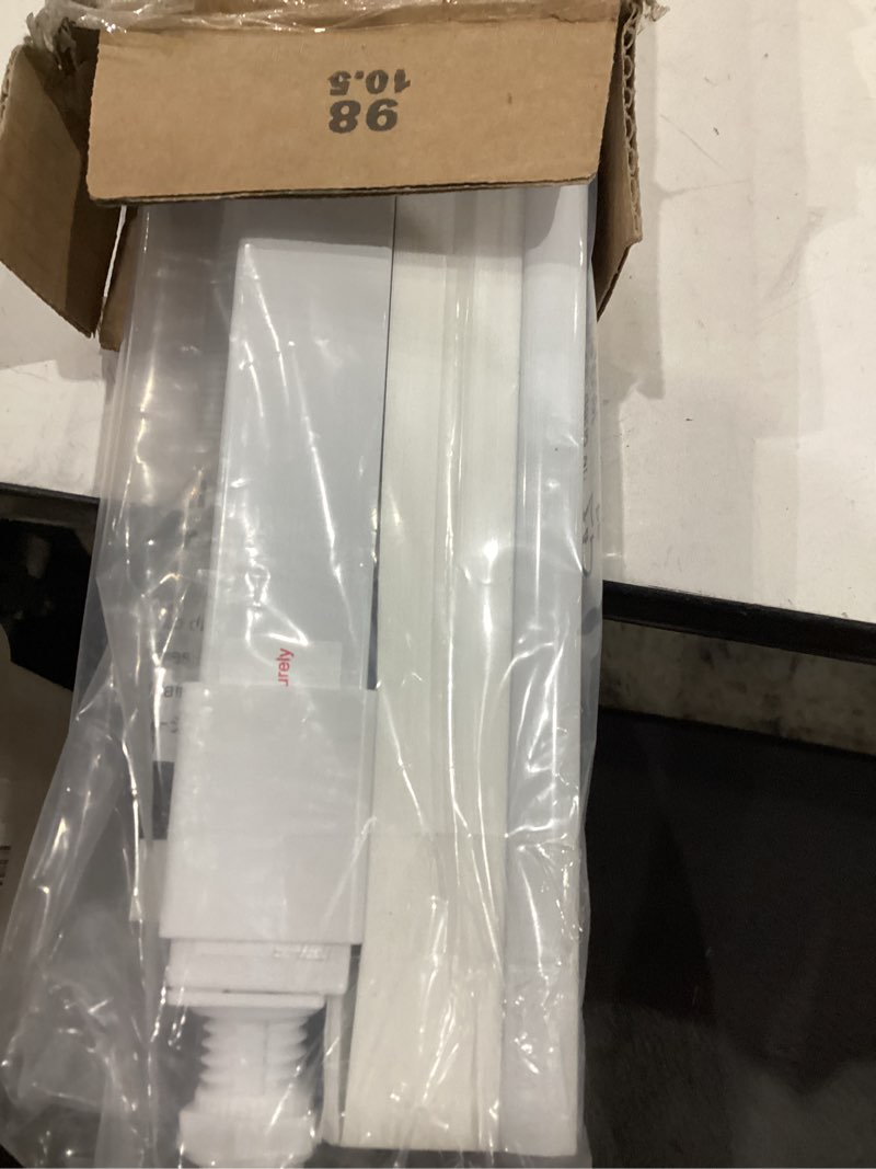 Condition photo showing Good Condition for lazblinds cordless cellular shades, no tools no drill light filtering honeycomb shades pleated blinds for windows, 17'' w x 36'' h, white light filtering-white 17'' w x 36'' h