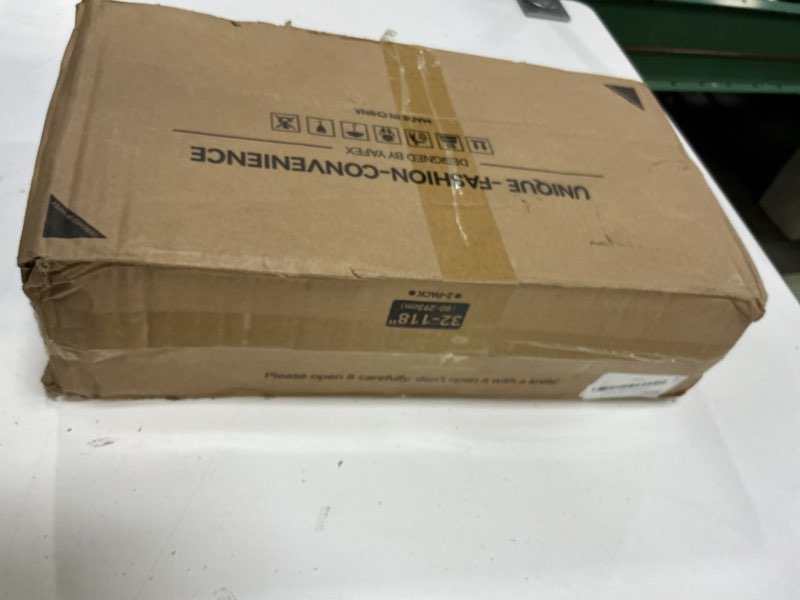 Condition photo showing New/Like New for YaFex Curtain Rods 2 Pack 32-118 Inch, Heavy Duty 1 Inch Curtain Rod, Gold Long Adjustable Window Treatment Rods,Modern Design, Easy Installation 32" to 118" - 2Pack Gold