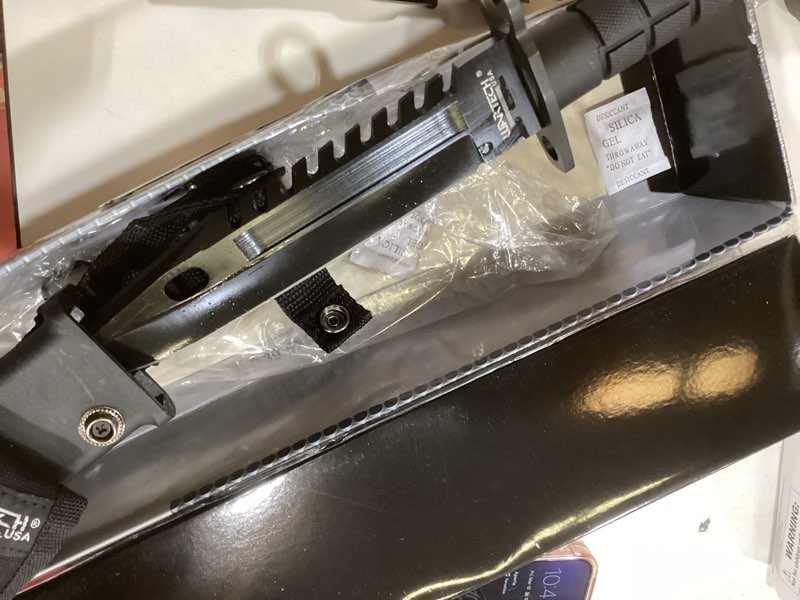 Condition photo showing Good Condition for Wartech M-9 Bayonet (S-3039-BK)