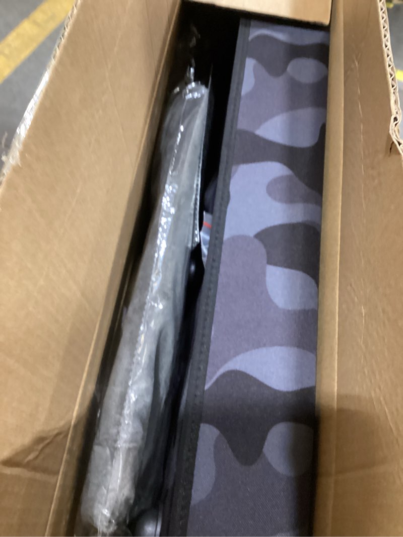 Condition photo showing Good Condition for heated cat house for outside, waterproof awning & escape door heated cat houses for indoor/outdoor cats in winter, elevated & insulated outdoor cat shelter for feral cat(black camo, 25.2"x16.5"x13") black camo 25.2"x16.5"x13"