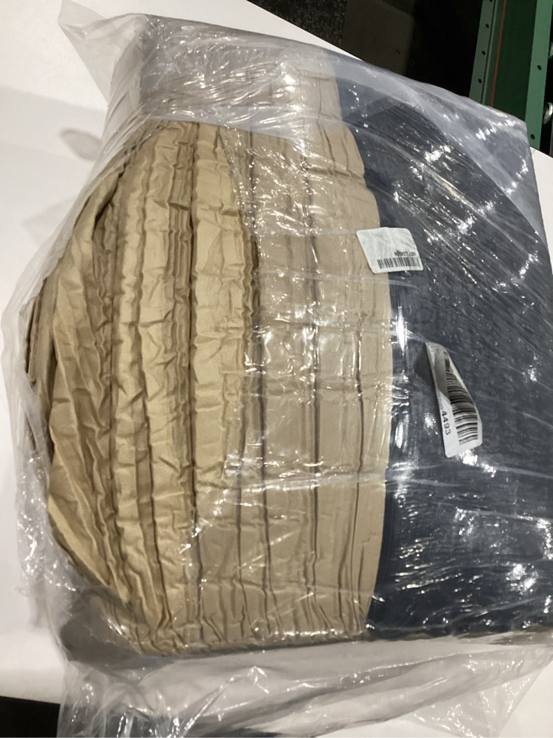 Condition photo showing New/Like New for Dog Stairs for Small Dogs, 5 Tier Wider Pet Stairs for High Beds, 23.6" H Non-Slip Dog Steps for Old Cats, Puppies, Small Medium Dogs, 29.5x19.7x23.6 inch, Light Brown