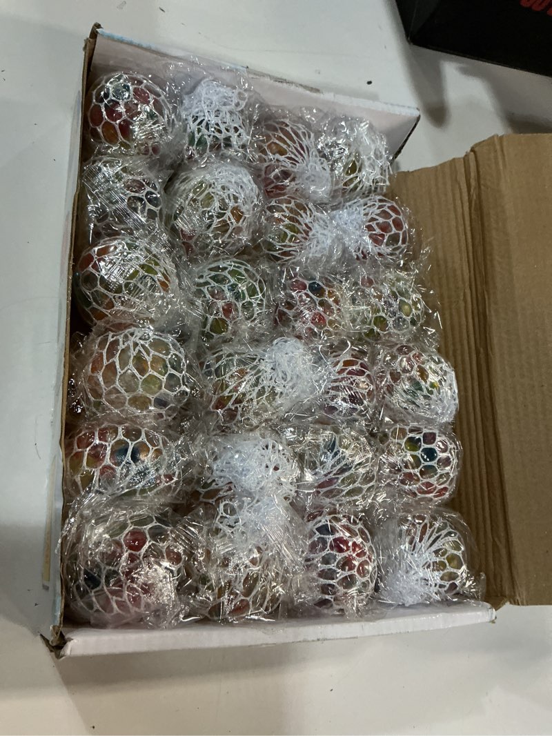 Condition photo showing New/Like New for 24 Pack Valentines Day Gifts for Kids Teens, Fidget Stress Balls with Valentine Stress Relief Toys S