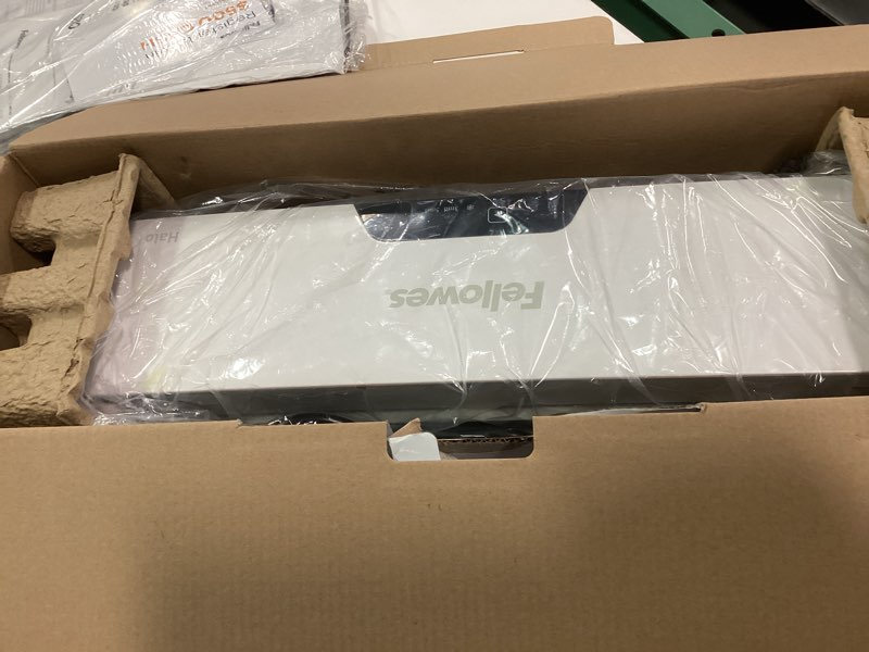 Condition photo showing Good Condition for Fellowes® Halo™ 125 Thermal Laminator With 25 ImageLast Pouches, 12-1/2" Width, White