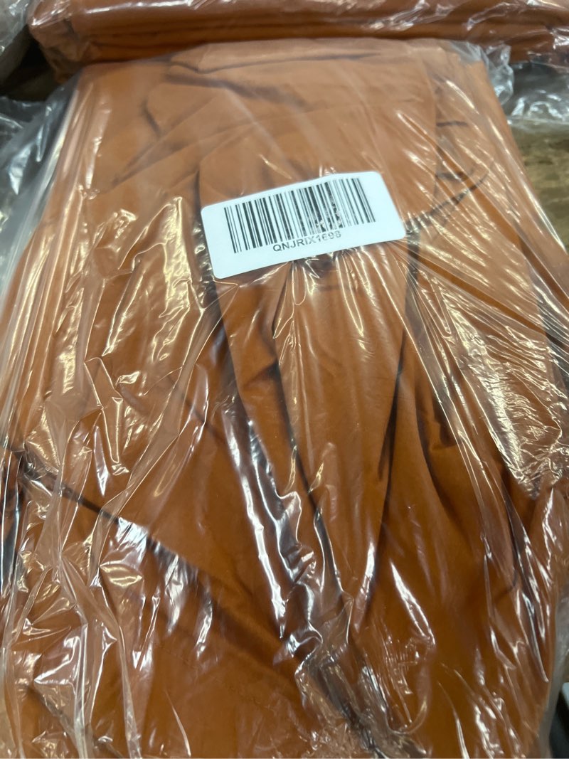 Condition photo showing Good Condition for organic brushed cotton duvet cover, twin, terracotta