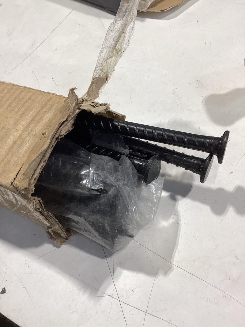 Condition photo showing Good Condition for 16 Inch Rebar Stakes 20 Pack Heavy Duty Ground Anchors 1/2 Inch Diameter Galvanized Steel Asphalt Anchoring Metal Spikes for Speed Bump, Parking Curb and Camping Tent