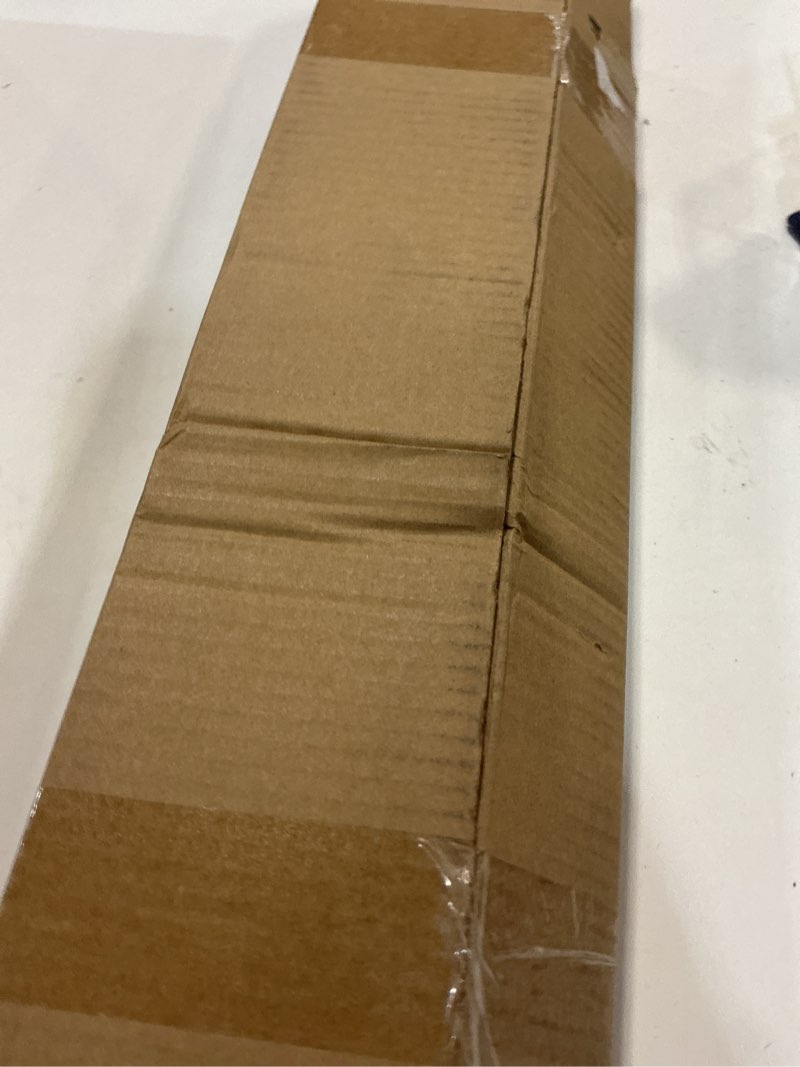 Condition photo showing New/Like New for LazBlinds Cordless Bamboo Roman Shades, Privacy Blinds for Interior Windows, Room Darkening Roll Up Bamboo Blinds for Home & Patio, 32.5\" W x 64\" H, Highfield Teak Pricacy - Highfield Teak 32 1/2\" W x 64\" H