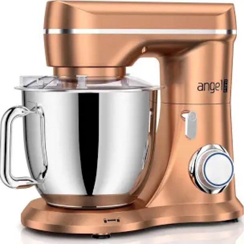 Mini Angel Stand Mixer,10-Speed 5QT Kitchen Electric Mixer,Tilt-Head Food Mixer with Dough Hook, Wir