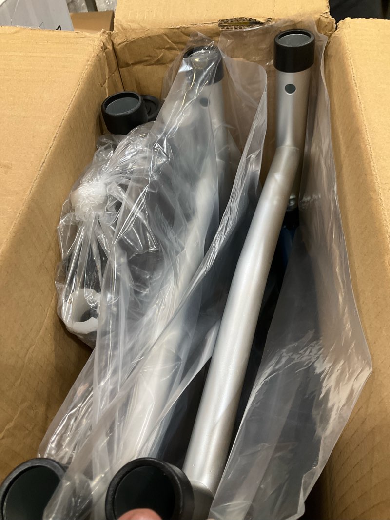 Condition photo showing Good Condition for narrow walker for small doorways - width height adjustable walker, folding narrow walkers for seniors handicapped & disabled, standard walkers for tight spaces, steel frame support to 350 lbs navy blue