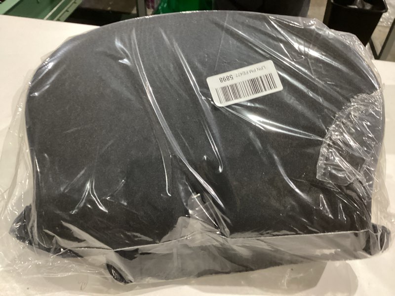 Condition photo showing Good Condition for Seat Cushion for Truck Driver, Memory Foam Truck Seat Cushion with L-Shaped Ergonomic Design, Lumbar Support Pillow & Tailbone Pain Relief for Long Driving, Semi Truck Accessories Gray-black Average Size