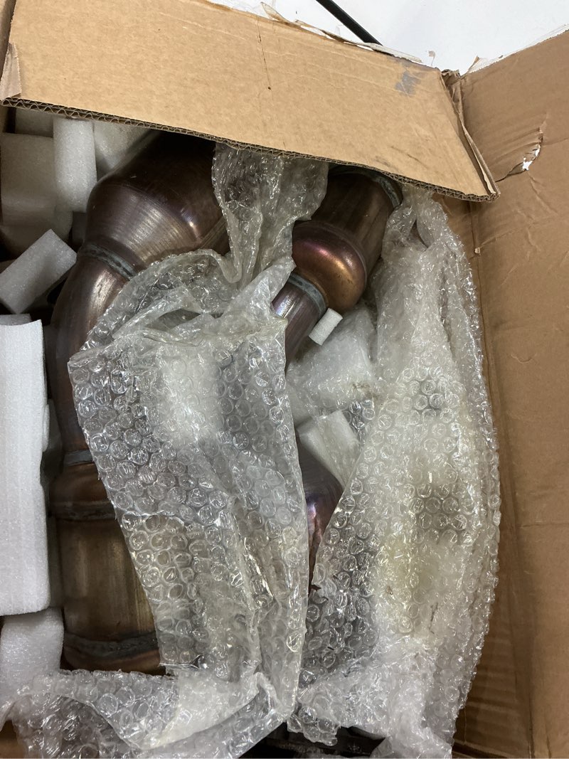 Condition photo showing As Is for Front Catalytic Converters Infiniti G37 3.7L 2008 2009 2010 2011 2012 2013 Both Sides 12H5485 12H5484 (LH+RH)