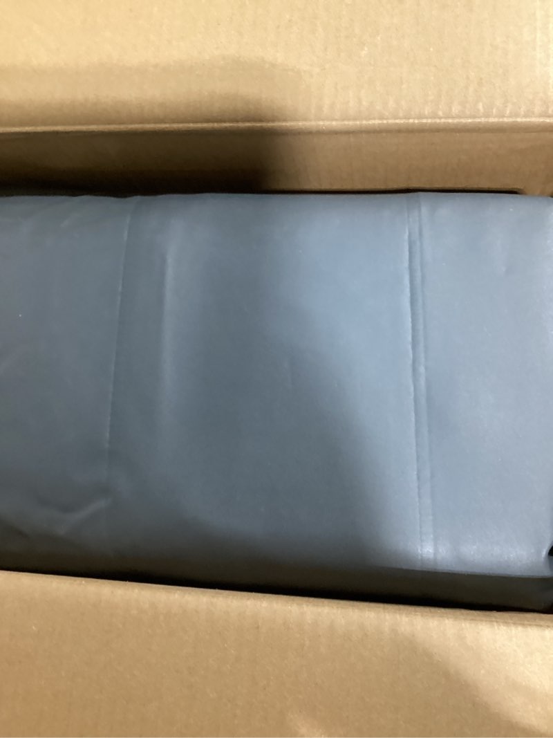 Condition photo showing New/Like New for intex 64417ed 22in queen dura-beam comfort plush high-rise inflatable air mattress with built in pump for travel and camping, 600lb weight capacity