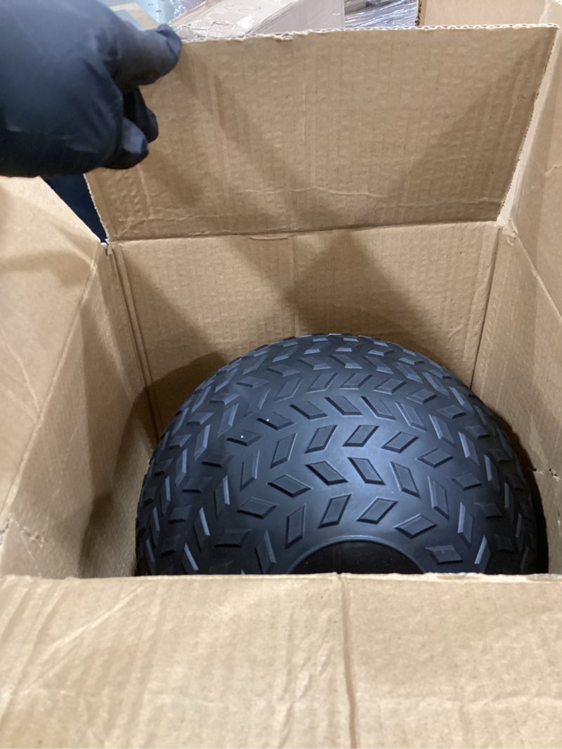 Condition photo showing Good Condition for Yes4All Slam Balls, 10-40lb Weighted Ball Weight, Durable PVC Sand Filled Workout Dynamic Slam Ball for Core Strengthen Black 10lbs