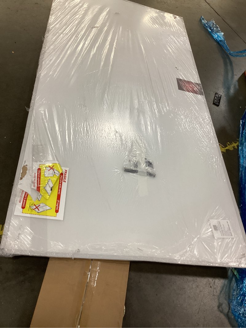 Condition photo showing As Is for VIZ-PRO Large Cork Bulletin Board, 96 X 48 Inches, Wall-Mounted Corkboard with Silver Aluminium Frame for School, Office, and Home 8' X 4'