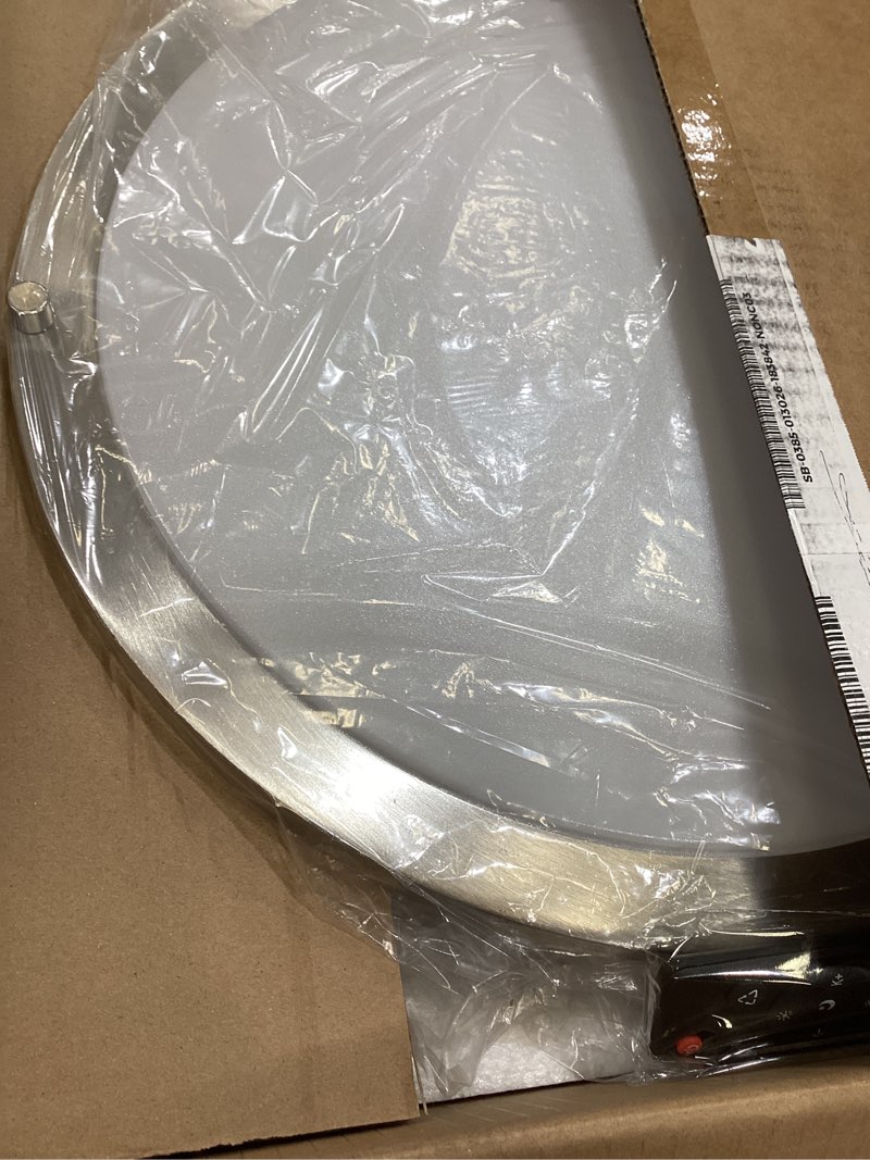 Condition photo showing Good Condition for Kalium LED Ceiling Light with Remote 16 Inch Flush Mount Ceiling Light Fixture, 32W 3000K-6000K Adjustable Color Temperature, Dimmable Lighting Fixtures for Kitchen Bedroom Hardwired Installation 1Pack Brushed Nickel 16inch