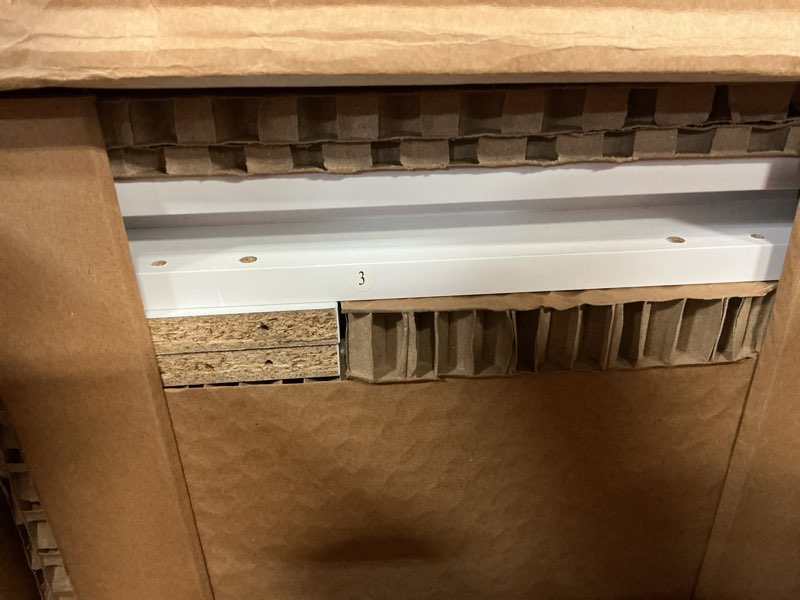 Condition photo showing Good Condition for mainstays kids sliding bin organizer with 4 storage bins, white