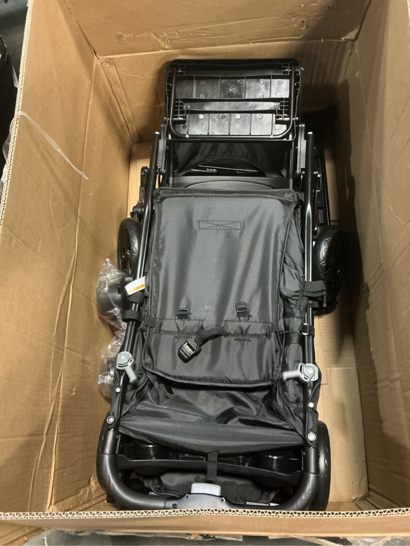 Condition photo showing New/Like New for baby trend sit n’ stand® double stroller, desert blue double stroller desert blue