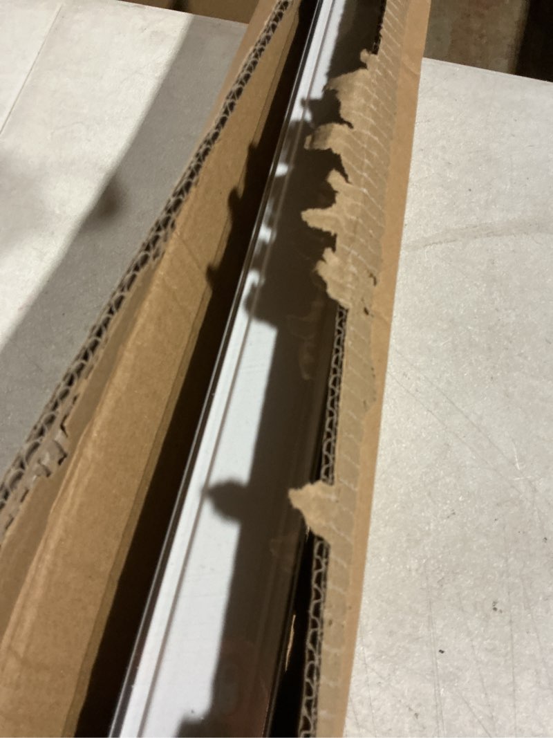 Condition photo showing Good Condition for MYshade Blackout Cordless Cellular Shades Honeycomb Shade for Indoor Windows Room Darkening Blinds for Home Office Pull Down Window Shades Easy to Install 35.5 inch Wide, H72 Beige Pleated Shade Beige 35.5"W x 72"H