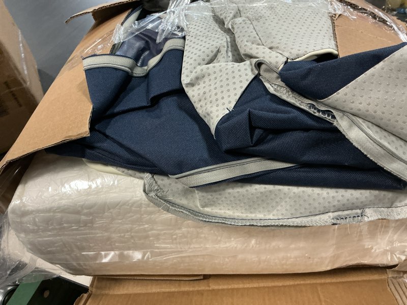 Condition photo showing As Is for MABOZOO 3-Inch Thick Fall Mat for Elderly, Waterproof Tri-Fold Bedside Safety Mat with Glow-in-The-Dark Strips, Anti-Slip Fall Mattress for Seniors, Patients, Hospital, 66x24x3.5 Inch