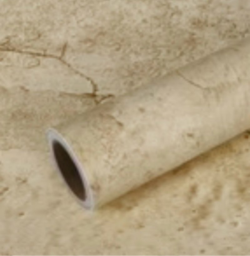 veelike grunge cracked concrete wallpaper peel and stick 118''x32'' wide beige concrete contact pape