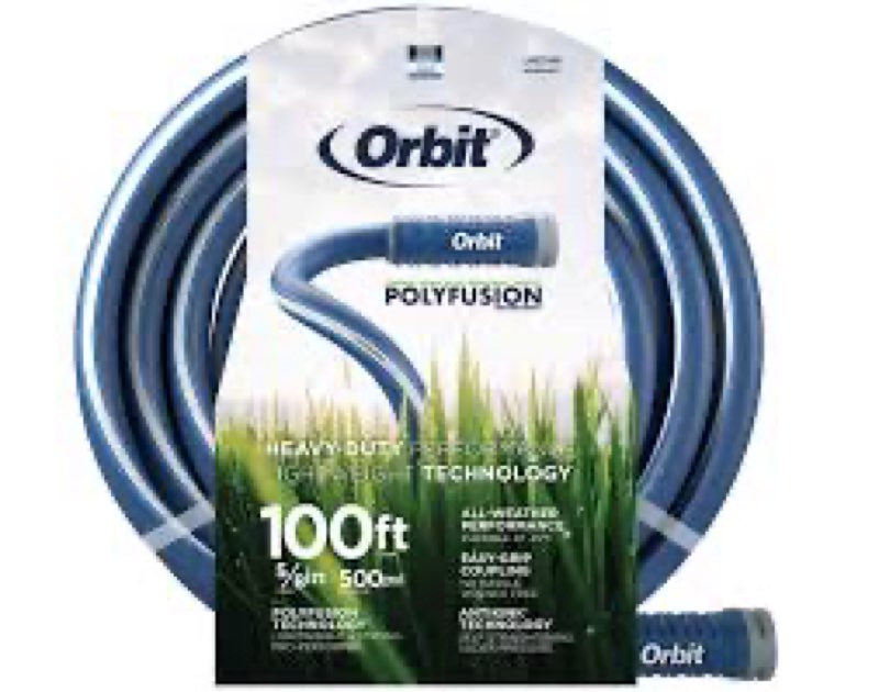 STYDDI Soaker Hose, 1/2" x 100ft Round Soaker Garden Hose, Heavy Duty Water Seeper Hose Great for Garden Vegetable Beds, Lawn and Plants