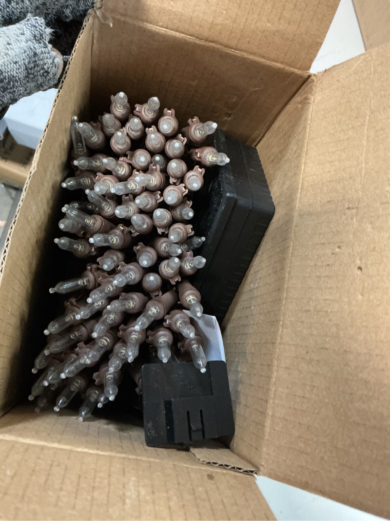 Condition photo showing Good Condition for Vigdur Solar String Lights Outdoor - 2 Packs 28ft 70 Count String Lights on Brown Wire Cord, Solar Powered Christmas Lights for Patio Home Party Garden Decor