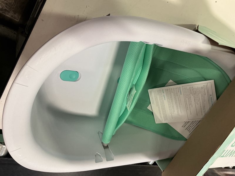 Condition photo showing Good Condition for Frida Baby 4-in-1 Grow-with-Me Baby Bathtub, Baby Tub for Newborns to Toddler with Removable Bath Seat & Backrest for Bath Support in Tub Bath Tub