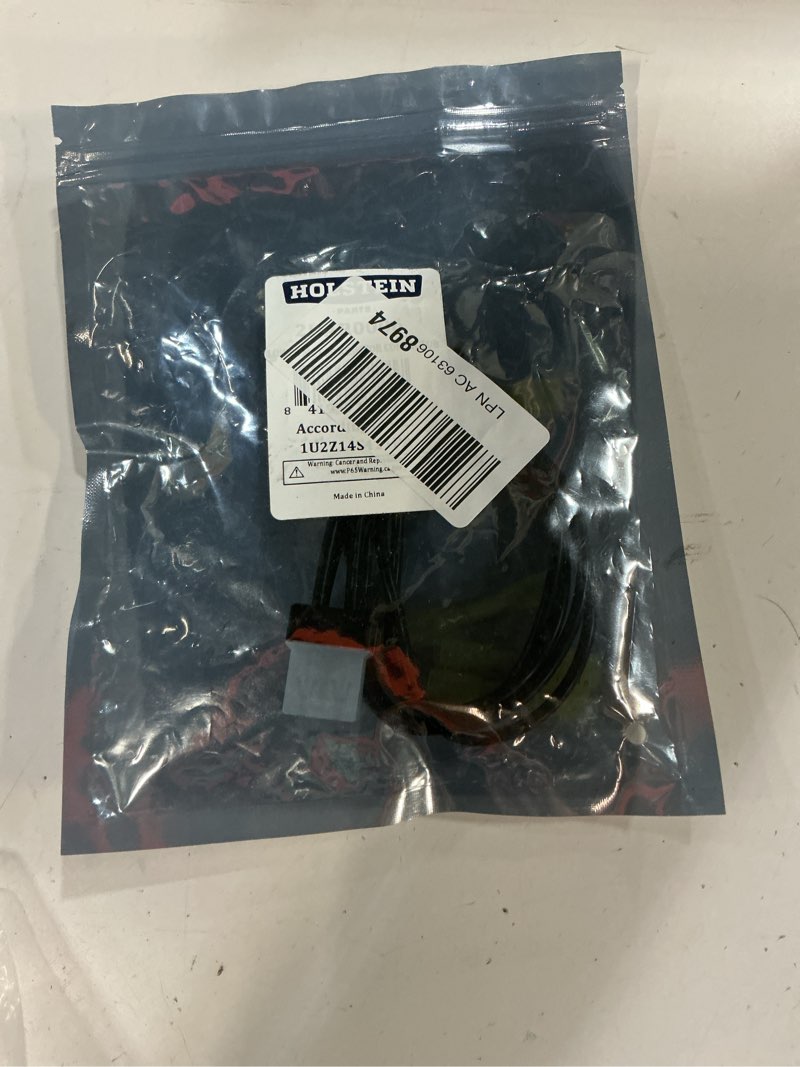 Condition photo showing New/Like New for holstein blower motor resistor connector
