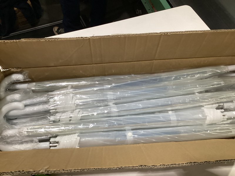 Condition photo showing As Is for 15-Pack Wedding Umbrellas, Windproof Bulk with Thank You Tags, Large Dome Guest Favors for Wedding Party & Outdoor Photography