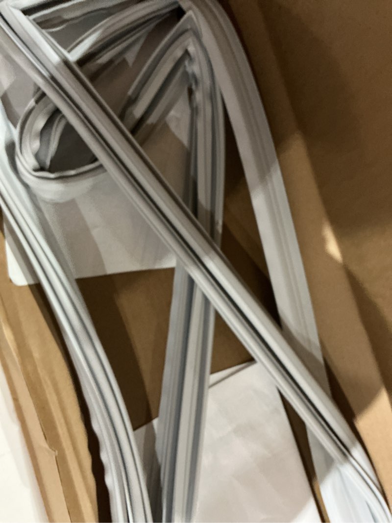 Condition photo showing Good Condition for upgraded 241786005, 241786009 refrigerator door gasket compatible with frigidaire, ken-more white westing-house refrigerator replaces 241786013, 240390601, 240390605 door seal part