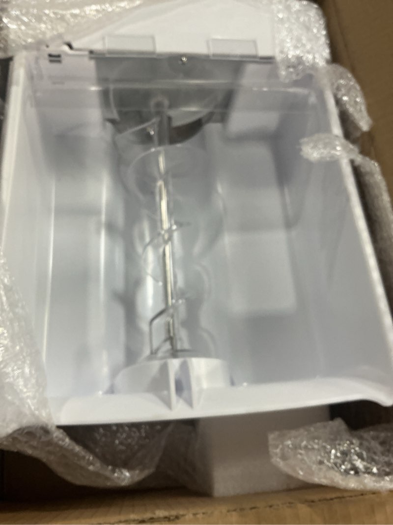Condition photo showing Good Condition for WR17X23255 Ice Container Bucket Assembly Compatible with GE General Electric Refrigerator,Replaces W