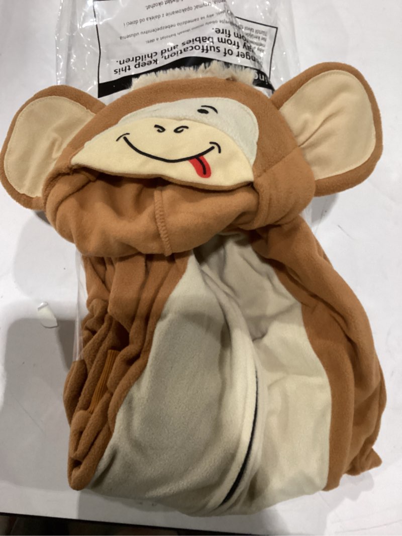 Condition photo showing Good Condition for Wizland Kids Monkey Onesie Animal Costume for Kids One Piece Monkey Costume Unisex Onesie Outfit 10-12 10-12 Monkey