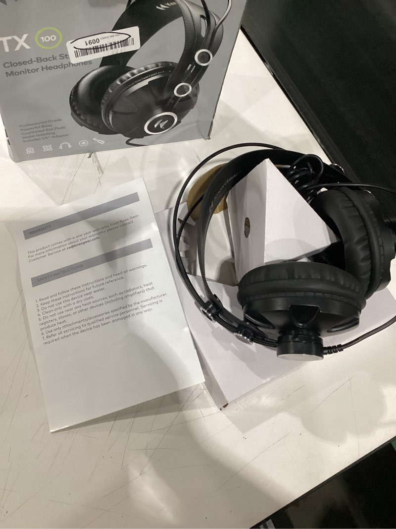 Knoxgear TX100 incomplete as is