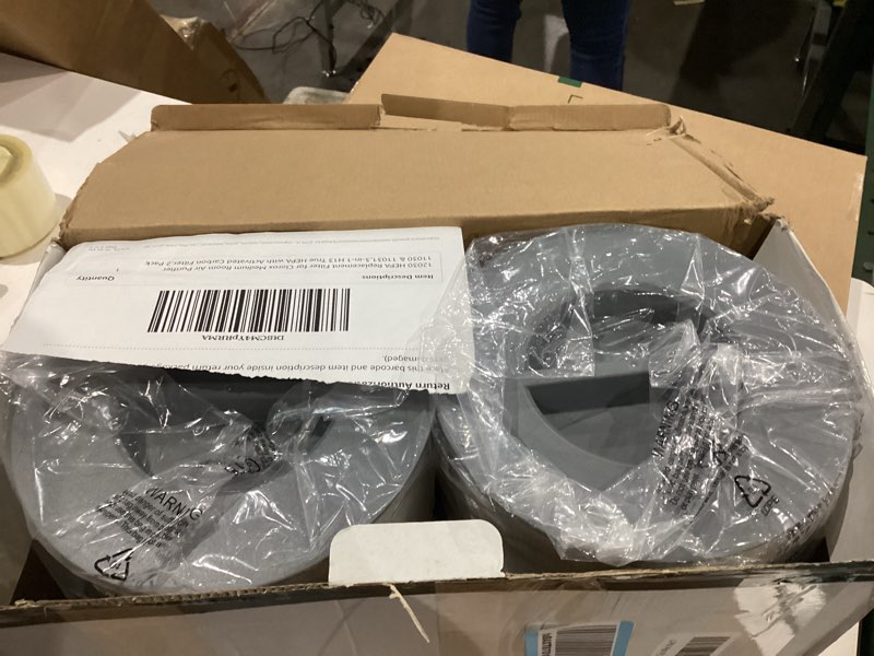 Condition photo showing Good Condition for 12030 hepa replacement filter for clorox medium room air purifier 11030 & 11031,3-in-1 h13 true hepa with activated carbon filter,2 pack